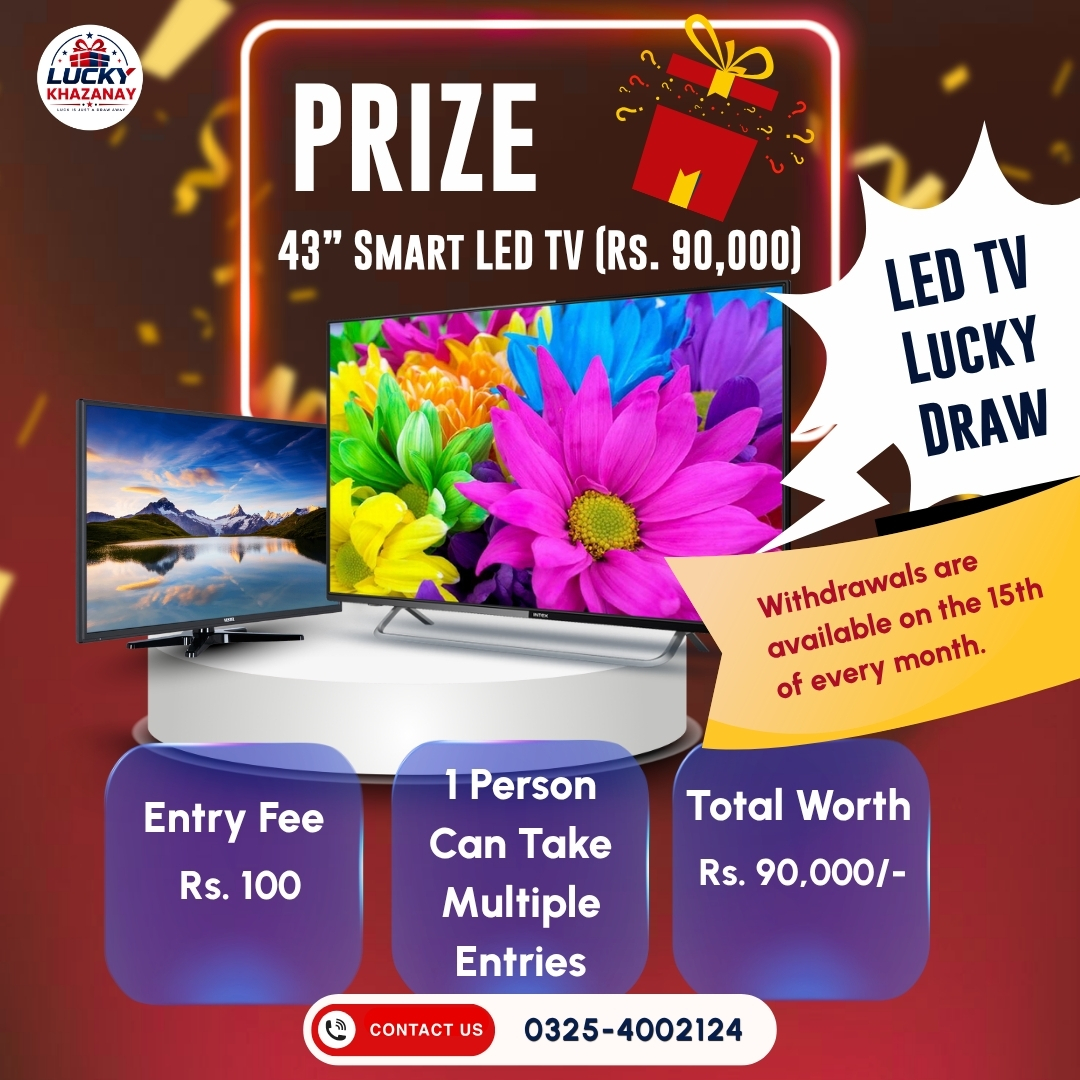 Led Tv Lucky Draw